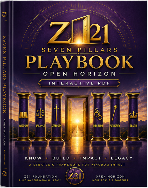 7 Pillars Playbook Open Horizon Edition - seven pillar canonical cover